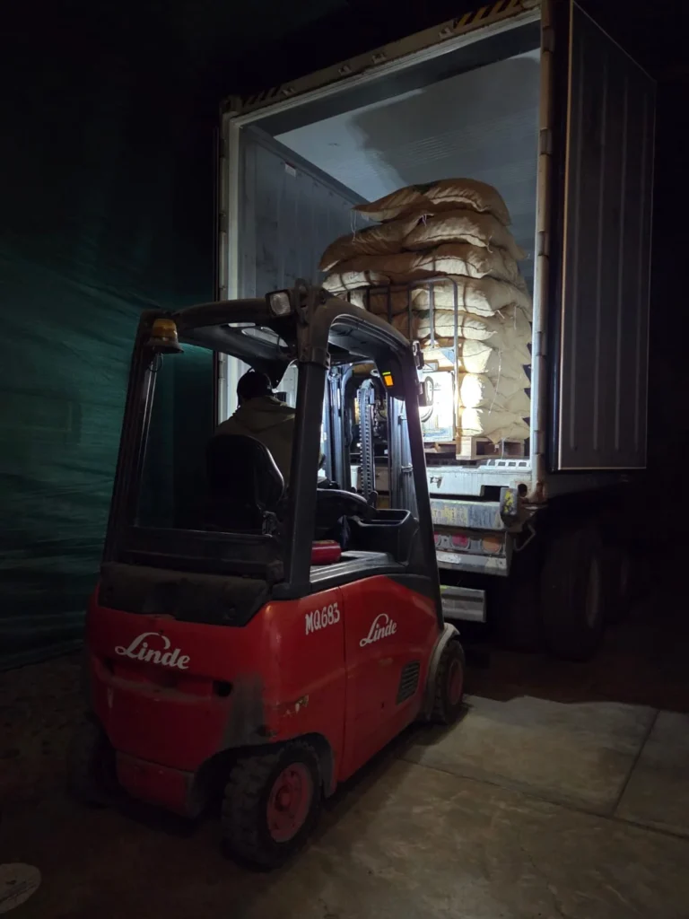 carga de camion pecana