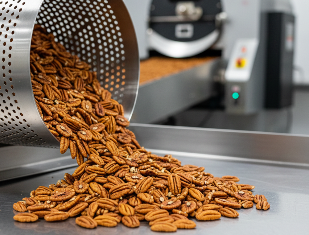 El Secreto de la Estabilidad Pecana Mahan en Procesos de Tostado Industrial venta al por mayor de pecana lima